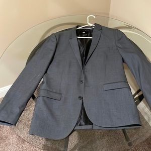Gray slim fit blazer